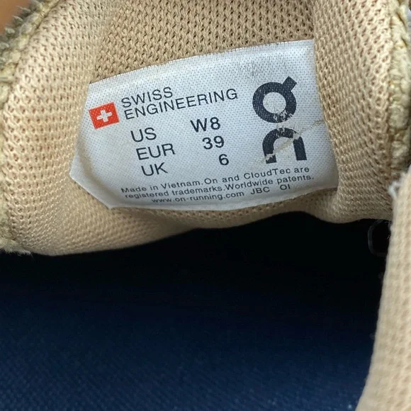 On Running Beige Athletic Shoes - Picture 14 of 14